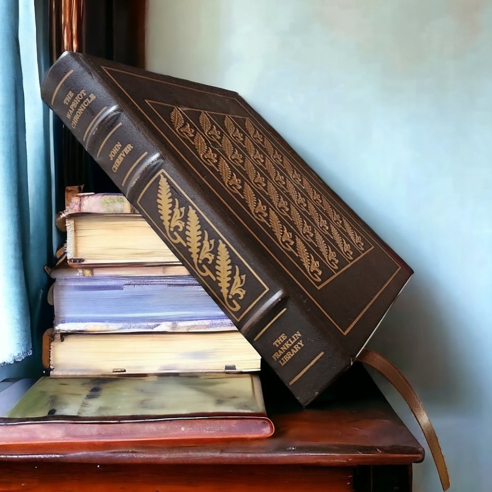 THE WAPSHOT CHRONICLE 1970's Vintage By John Cheever Signed First Editio…